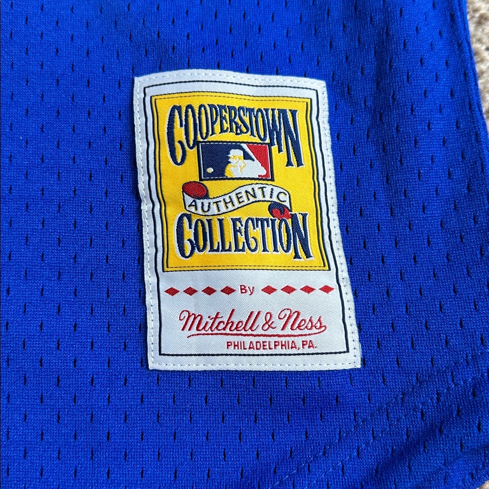 Mitchell & Ness Kids Texas Rangers Jersey - Picture 4 of 7